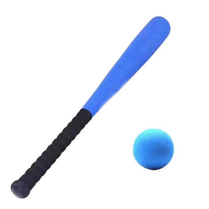 Baseball szett gyerekeknek, 64cm, kék, EVA, könnyű és hordozható