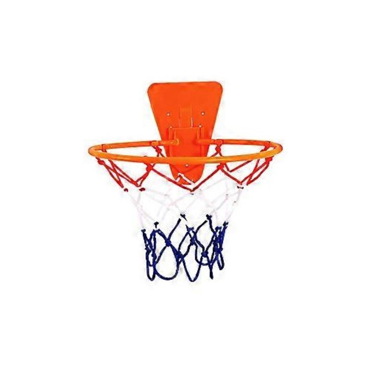 Cos baschet mini ajustabil pentru copii, 30cm, multicolor