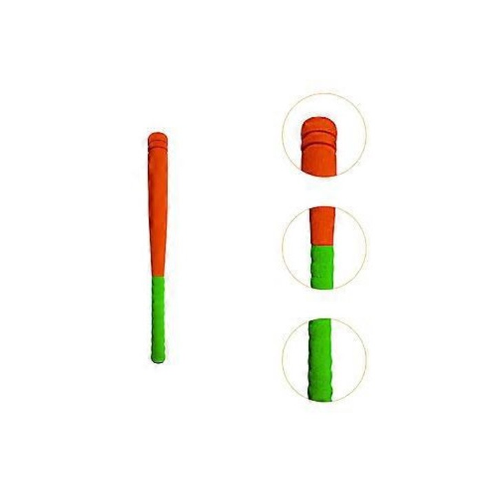 Gyermek baseball ütő 53x3cm NBR hab ergonomikus, könnyű, hordozható