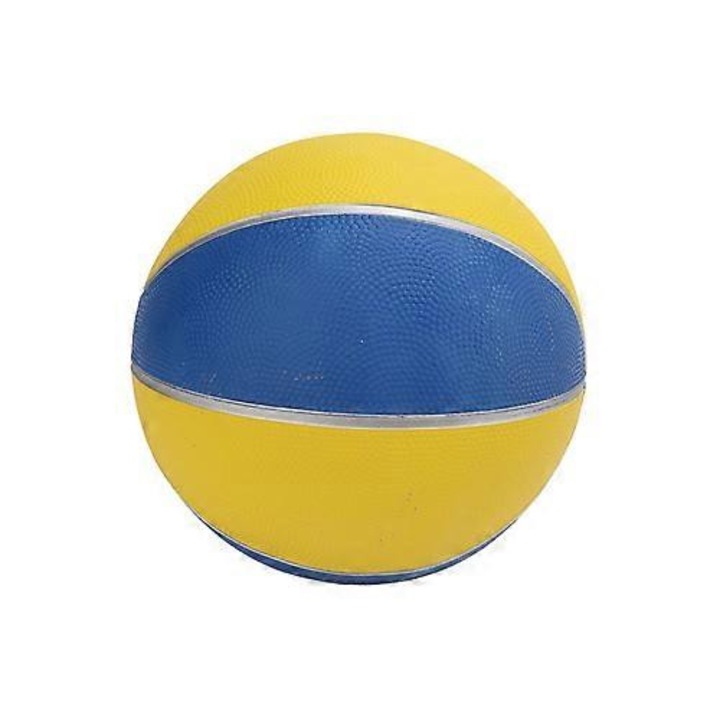 Minge baschet, marimea 5, cauciuc, antiderapant, pentru copii 5-12 ani, portocaliu, 472g