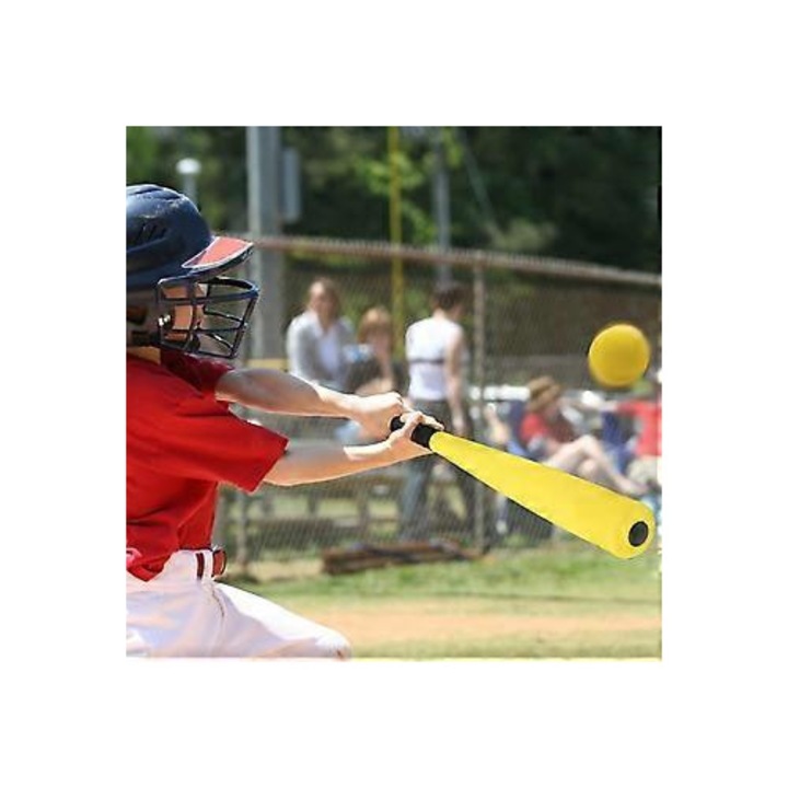Gyermek hab baseball ütő, labdával, többszínű, 64cm