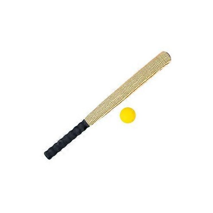 Baseball ütő és labda szett, EVA, 54x5.5cm, könnyű, csúszásmentes