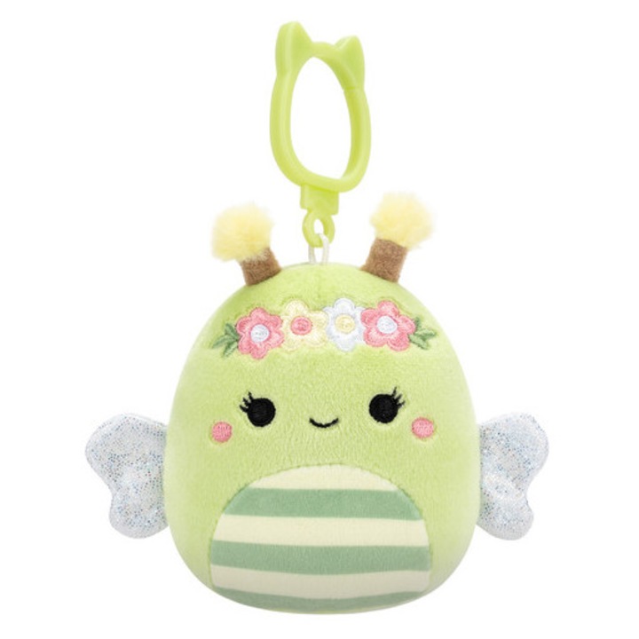 Plüss kulcstartó 9 cm, Szibill méhecske, Squishmallows