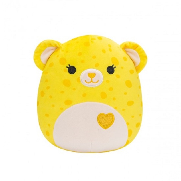 Plüssjáték 13 cm, Sárga gepárd - Lexie, Squishmallows