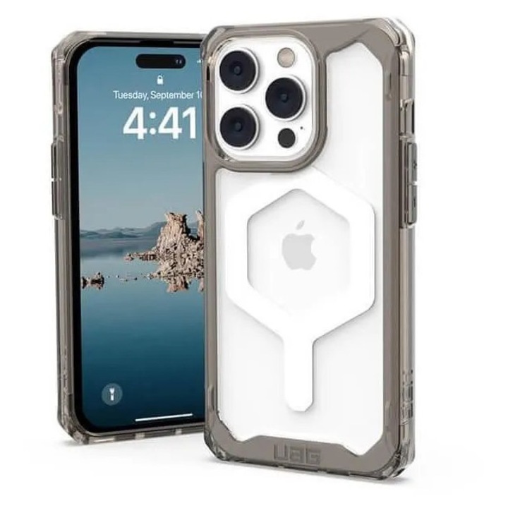 Magsafe Ütésálló Tok iPhone 14 Pro Max-hoz, UAG Plyo Case, Szürke
