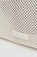 CALVIN KLEIN, Geanta tote de plasa cu logo, Alb murdar