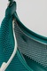CALVIN KLEIN, Geanta de plasa cu bareta de umar si perforatii, Verde