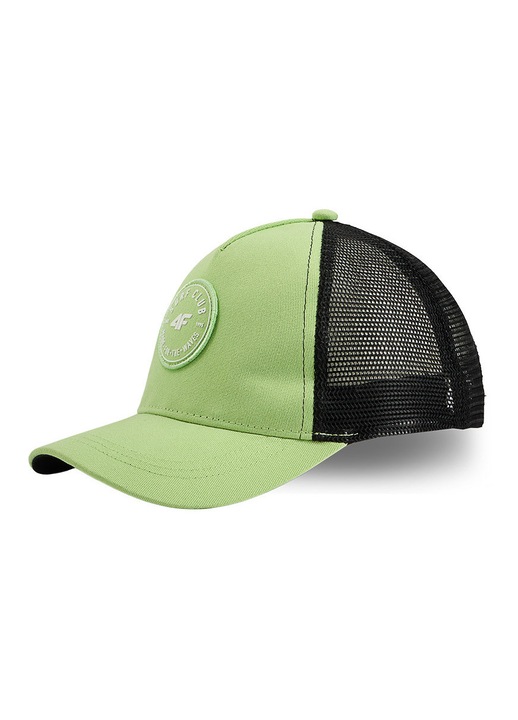 Sapca trucker copii 4F verde 55cm ajustabila