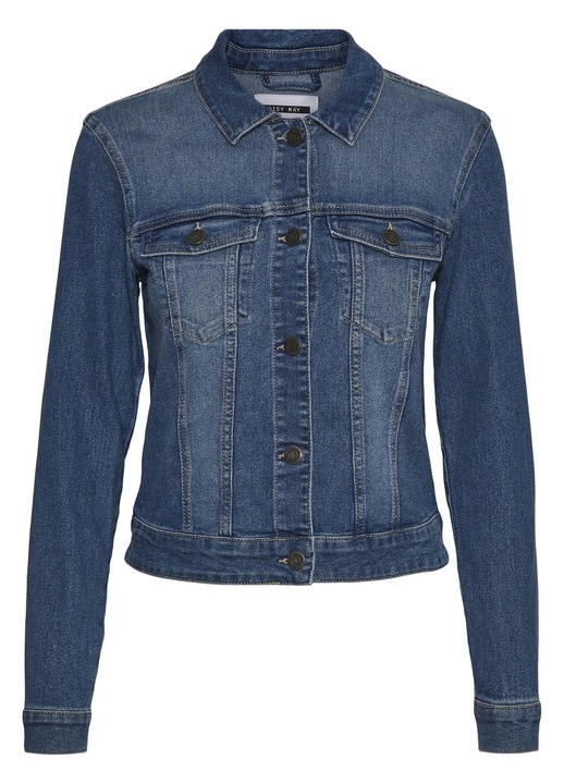 Geacă denim femei, Noisy May, albastru închis, 2XL
