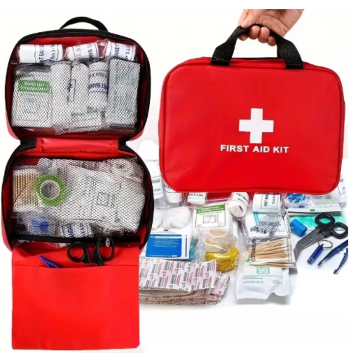 Trusa medicala, trusa de prim ajutor, auto, 184 piese