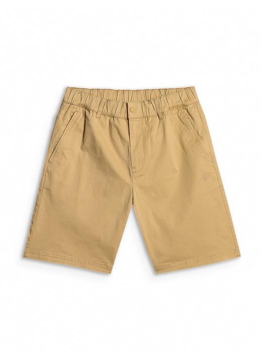 Pantaloni scurti barbati, 4F, casual, bej, fabricat din material respirabil