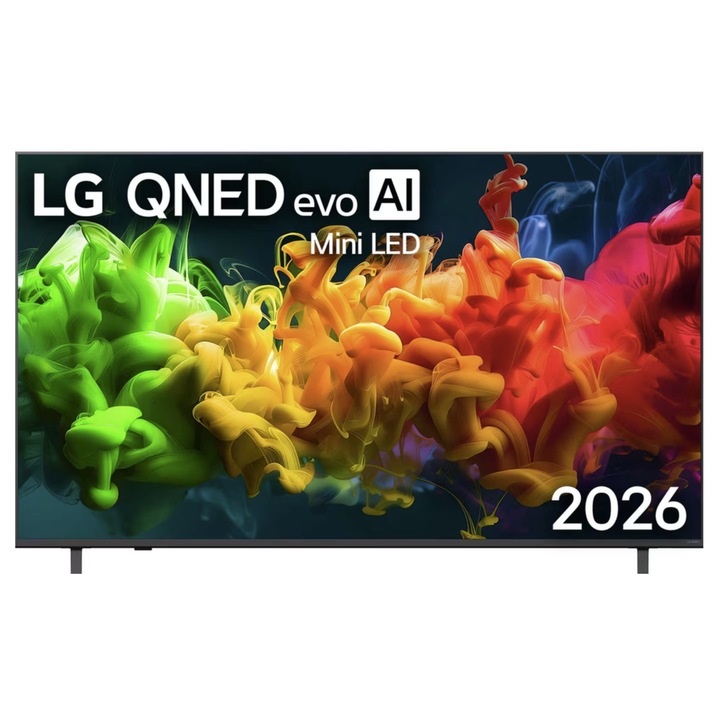 Televizor QNED Mini LED LG 139 cm 55" 55QNED8EB3B, Ultra HD 4K, Smart TV, WiFi, CI