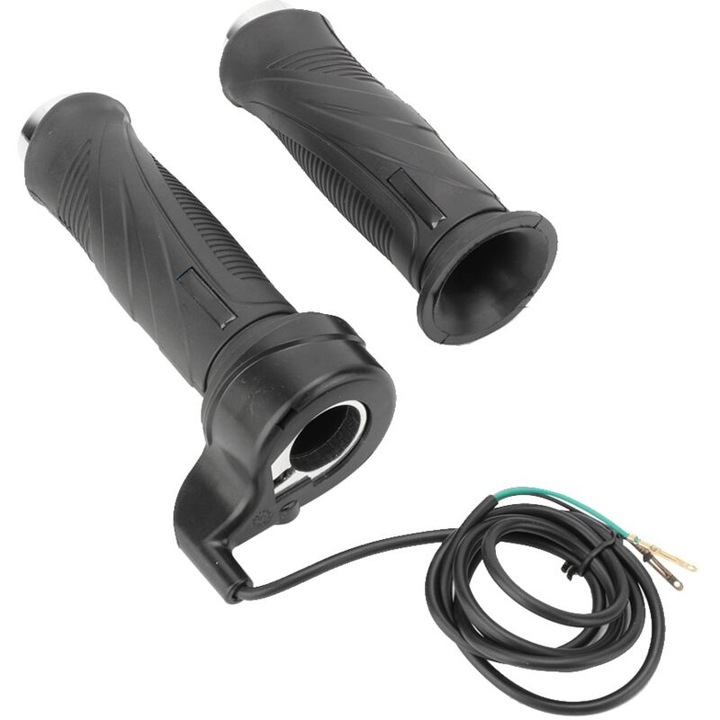 Manere accelerator universale pentru trotineta electrica, negru, 12V-48V