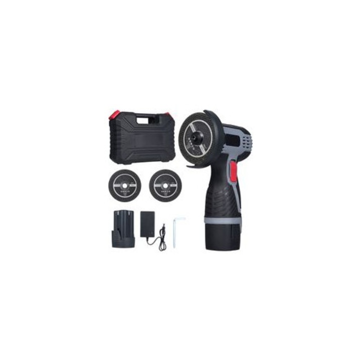 Vezeték nélküli sarokcsiszoló 16.8V 1500mAh 195x125x85mm fekete