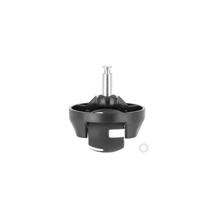 Roata universala pentru aspirator robotic, ABS, 5x4.5x4.5cm, neagra