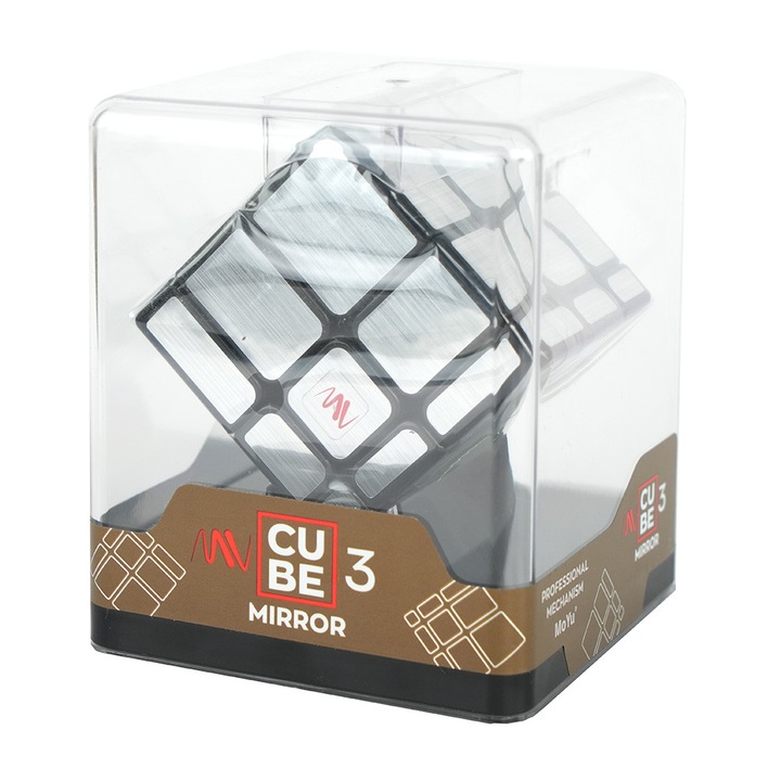 Cub Rubik eMVi Cubes 3x3 oglinda transparent display