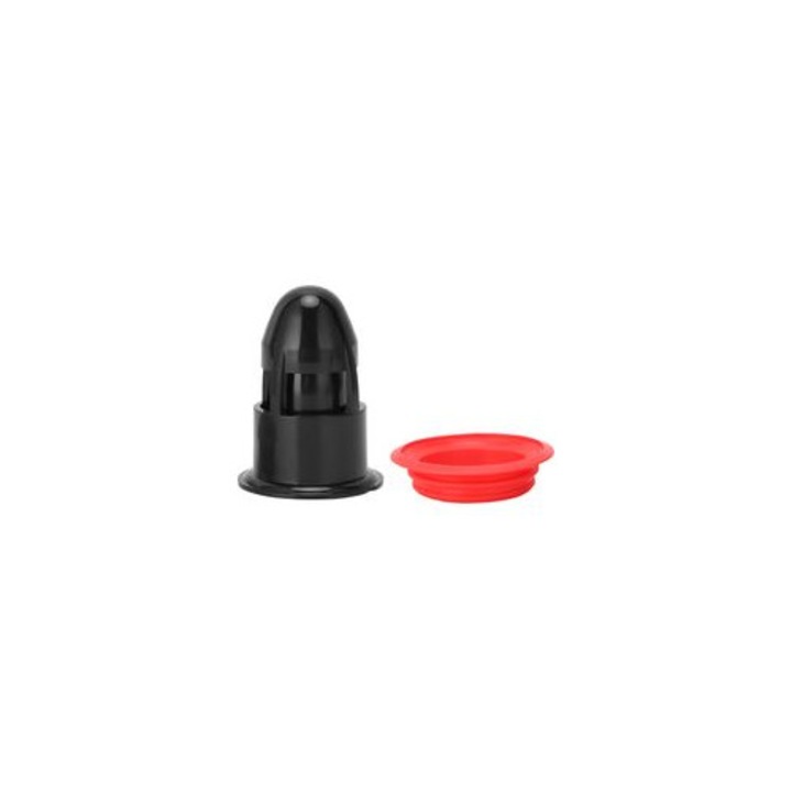 Miez scurgere podea, PP silicon, negru rosu, 33g
