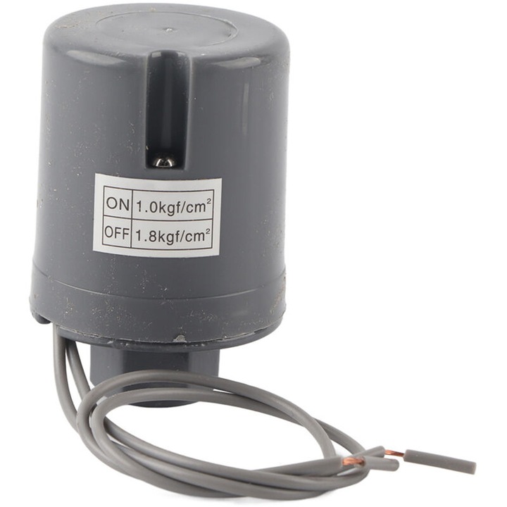 Пресостат автоматичен за водна помпа, резба G3/8, 220V, регулируем 1.0-2.2 KGF/cm²