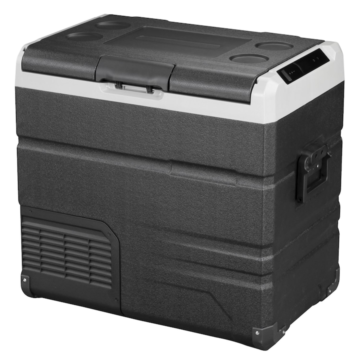 Frigider auto cu compresor Alpicool TS60. 60 litri. Pana la -20 grade C. (12, 24, 220 V)