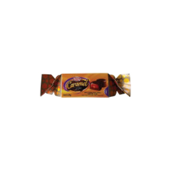 Bomboane cu caramel învelite în ciocolată, Elmas, 140g
