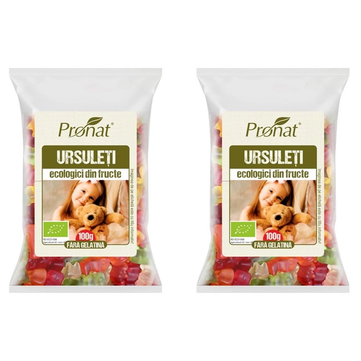 2 x Био плодови мечета, 100гр Pronat