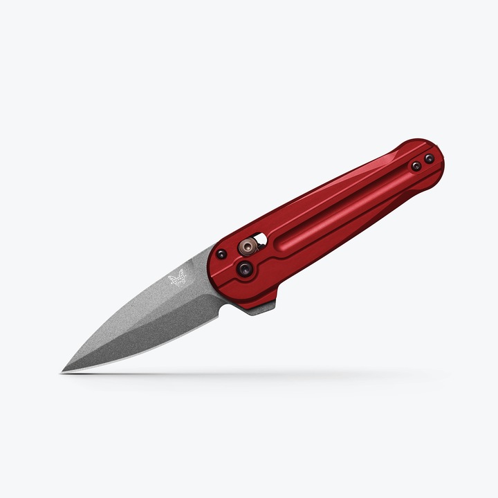 BENCHMADE LOWDEN ™ zsebkés, Phoenix Red Aluminum 491GY-01