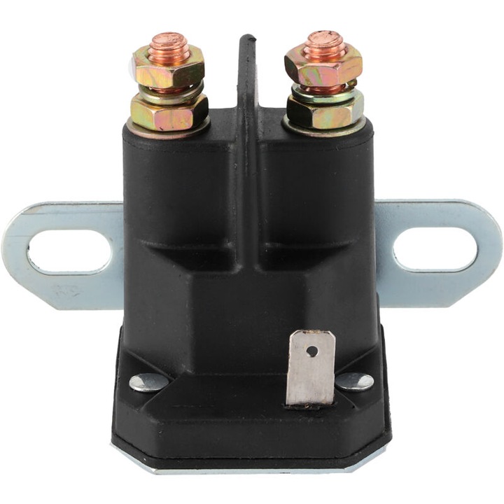 Indító szolenoid relé 12V, alumínium-ABS, univerzális traktor, 1 db-os készlet