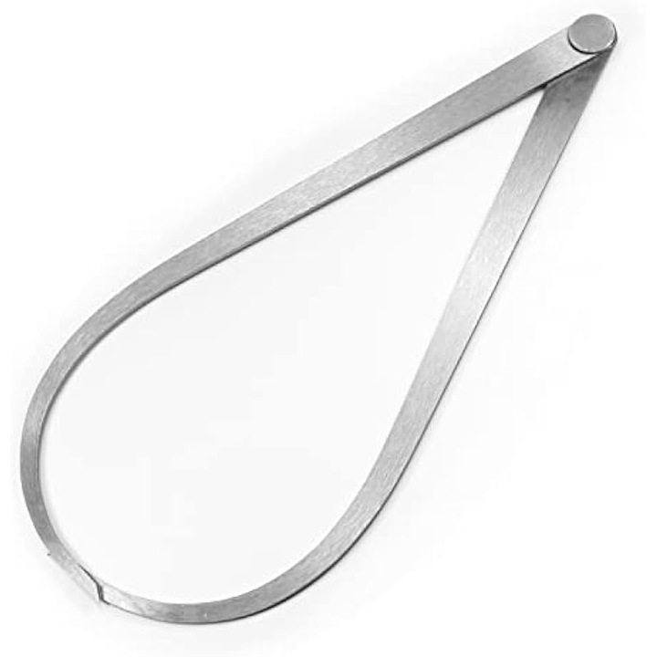Külső körző, rozsdamentes acél, 300x19mm, 0.1mm pontosság