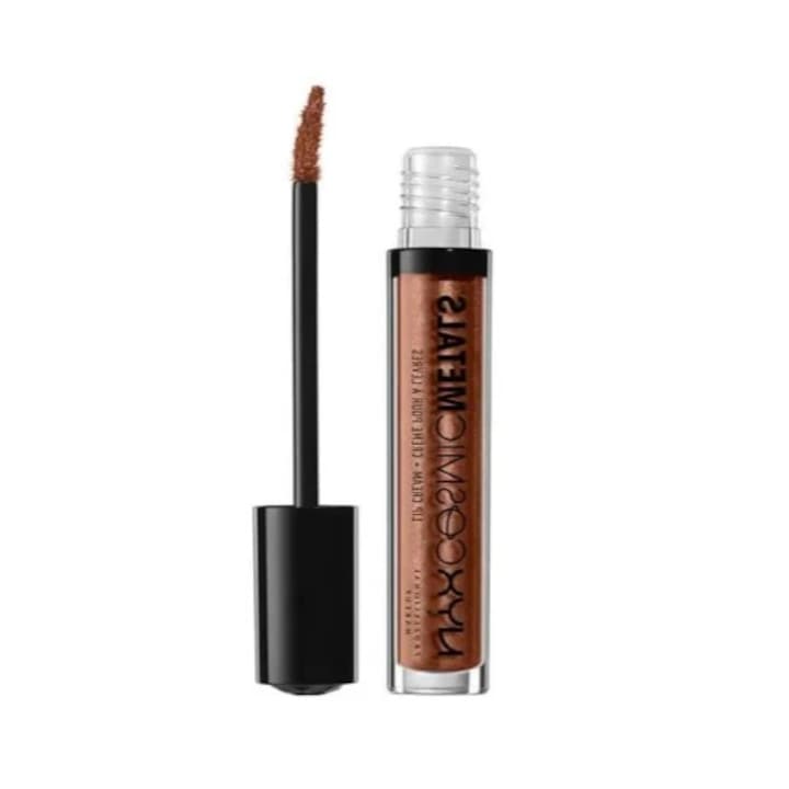 Ruj de buze metalic, NYX Professional Makeup, Cosmic Metals Lip Cream – 14 Galactic Love