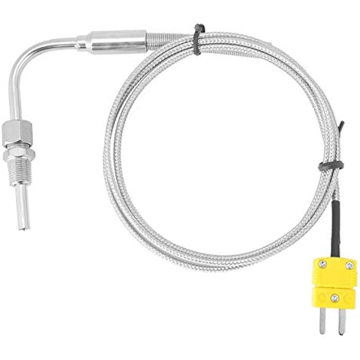 Senzor temperatura gaze evacuare tip K, galben, 0-1100°C, 0.3s raspuns