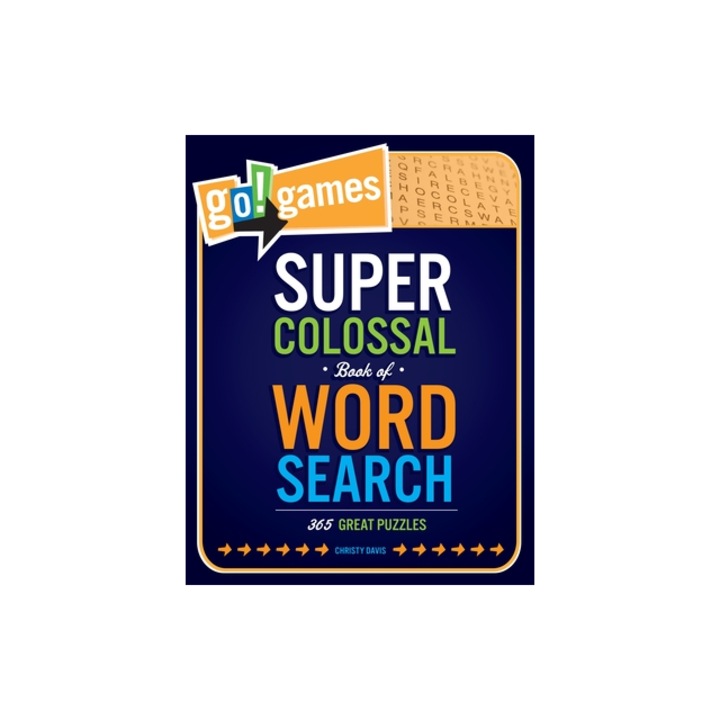 Go!games Super Colossal Book of Word Search 365 Great Puzzles, Christy Davis