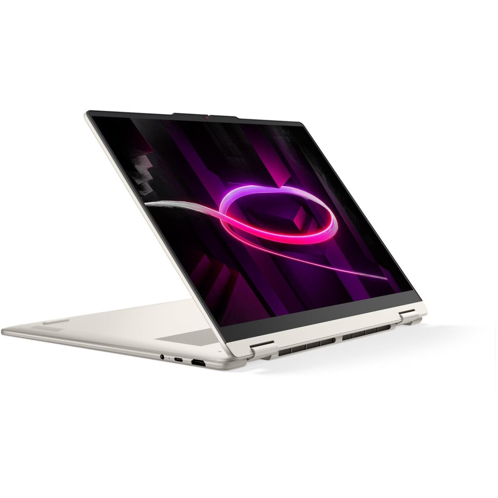 Laptop Lenovo Yoga 7, 16" WUXGA Touchscreen, AMD Ryzen™ AI 7 445 pana la 4.6 GHz, 16 GB RAM LPDDR5x 8000, 512 GB SSD, AMD Radeon, Windows 11 Home, Seashell 512 GB