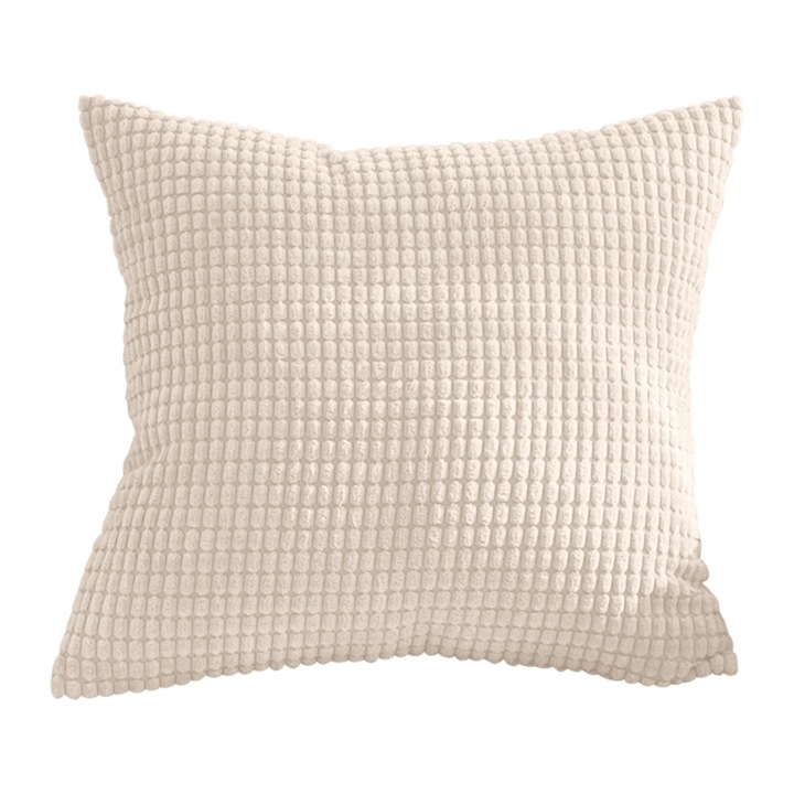Husa perna decorativa bumbac 55x55 cm, multicolor