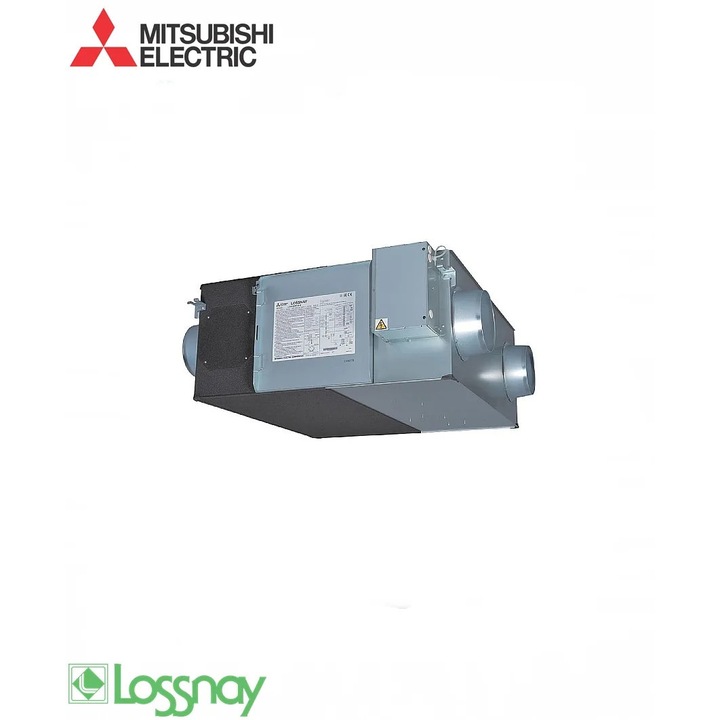 Recuperator de caldura Mitsubishi Electric Lossnay LGH-25RVX3-E 250 mc/h