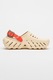 Crocs, Saboti slingback unisex cu aspect masiv Echo, Bej, Crem, 38-39