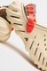 Crocs, Saboti slingback unisex cu aspect masiv Echo, Bej, Crem, 38-39