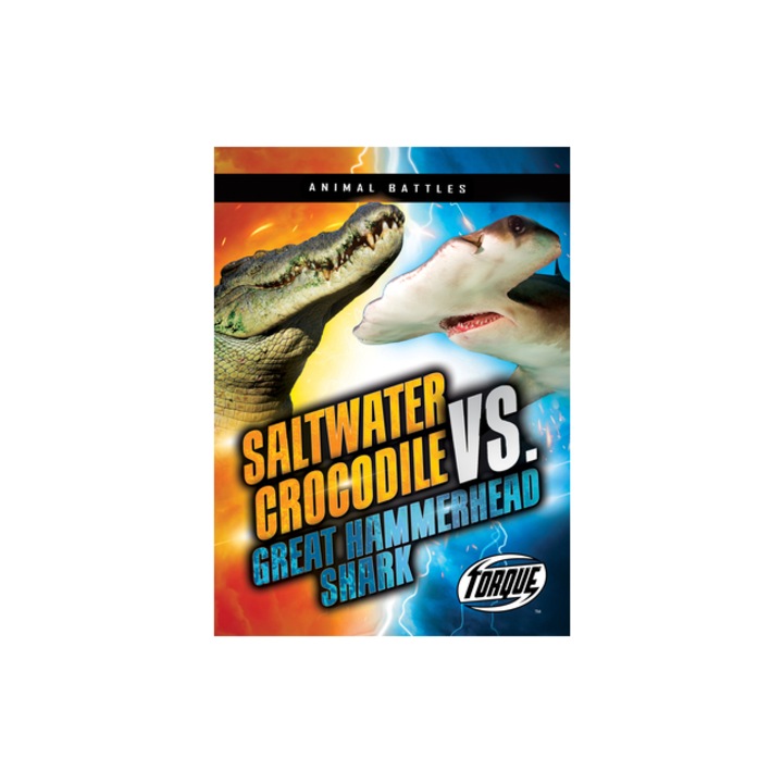Saltwater Crocodile vs. Great Hammerhead Shark, Nathan Sommer