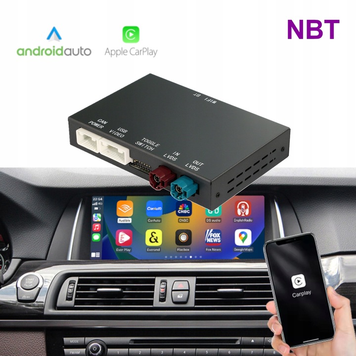 Modul Carplay Android Auto Revelti BMW NBT Seria 1 2 3 4 5 7 X3 X4 X5