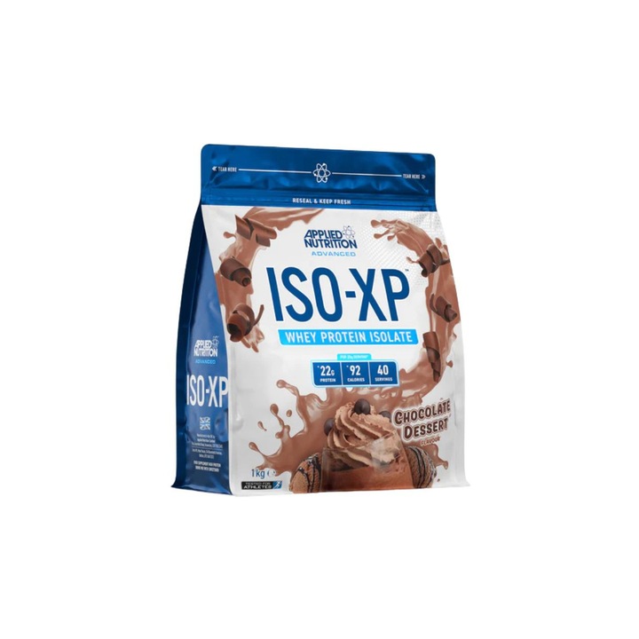 Fehérje izolátum, APPLIED NUTRITION, Iso-XP 100%, Csokoládé, 1000 g