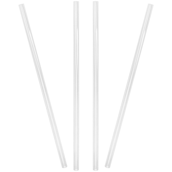Set 4 tuburi rigide transparente PMMA pentru racire lichida PC 50x1.4x1.4cm