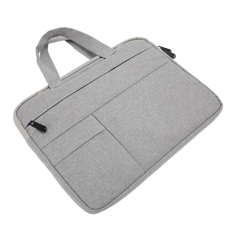 Husa laptop, capacitate mare, material Oxford impermeabil, captuseala fleece, 15.6 inch