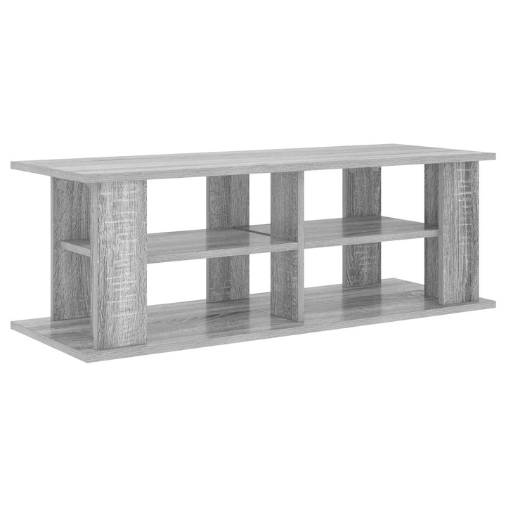 vidaXL TV állvány Szürke Sonoma 96 x 35 x 33, 5 cm 8000401