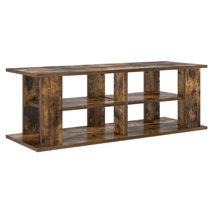 vidaXL TV állvány Füstölt tölgy 96 x 35 x 33, 5 cm 8000400