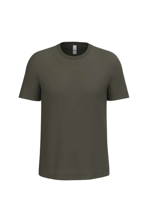 Tricou barbati, iDeal Basic IB320, Bumbac, Kaki, 5XL INTL