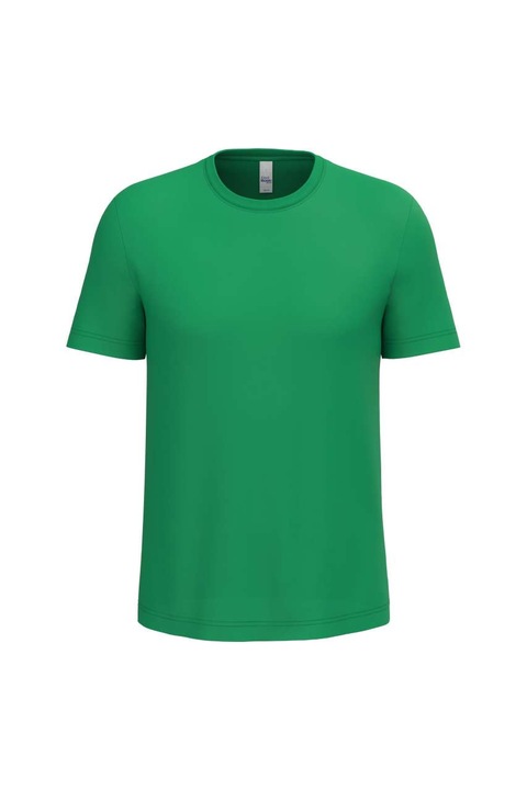 Tricou barbati, iDeal Basic IB320, Bumbac, Verde, 5XL INTL