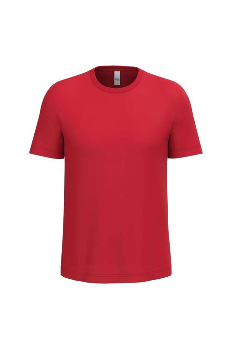 Férfi póló, iDeal Basic IB310, Pamut, Piros, 2XL INTL