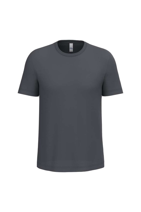 Férfi póló, iDeal Basic IB310, Pamut, Sötétszürke, 5XL INTL