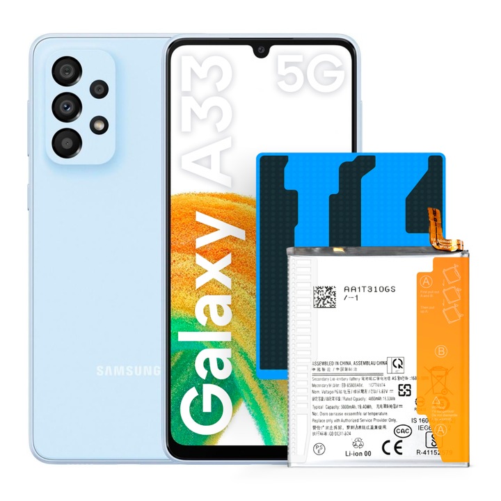 EB-BS908ABY akkumulátor Samsung Galaxy S22 Ultra 5G 5000 mAh NOWACELL-hez