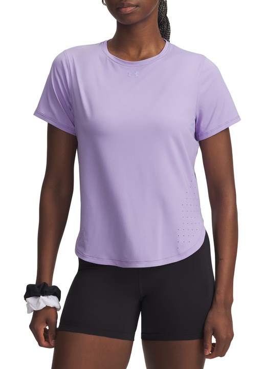 Tricou alergare dama Under Armour Launch Elite FW 2025, Mov