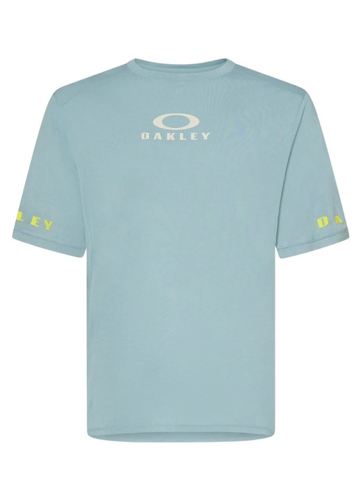 Tricou barbati Oakley SEEKER FLOW SS 2025, Albastru deschis